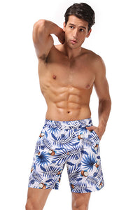 Printing Loose Swim Trunks Men